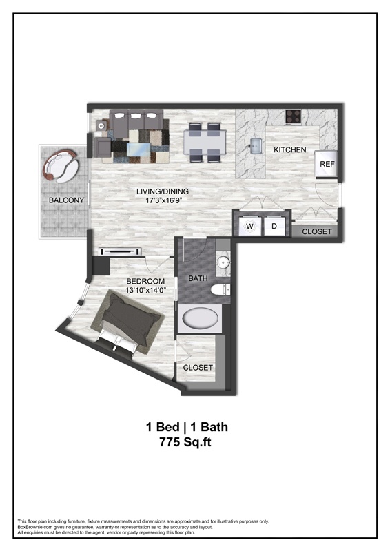 Floor plan layout diagram for A8